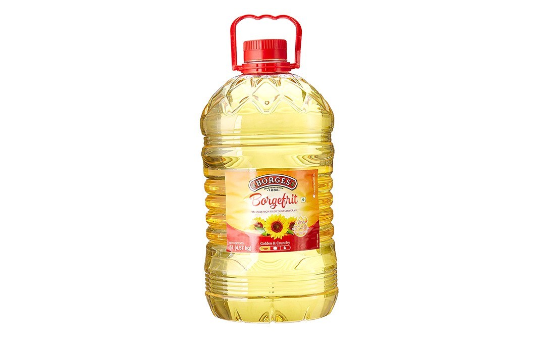 Borges Borgefrit Oil    Plastic Bottle  5 litre